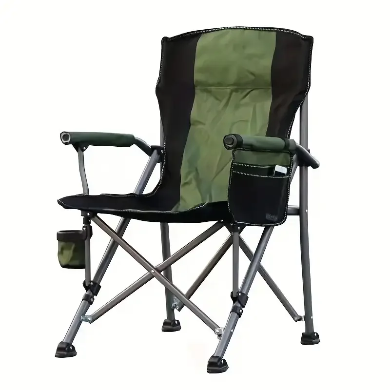 Outdoor Camping Folding Chair - Ultra-Light Portable, No-Assembly Design with Cup Holder | Ideal for Fishing
Outdoor Camping Folding Chair - Ultra-Light Portable, No-Assembly Design with Cup Holder | Ideal for Fishing