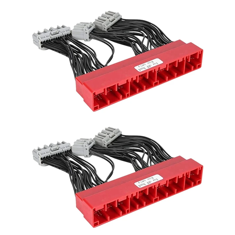 2X OBD Conversion ECU Harness, For Honda Civic Acura OBD2A To OBD1 Harness ECU Jumper Conversion Wiring
2X OBD Conversion ECU Harness, For Honda Civic Acura OBD2A To OBD1 Harness ECU Jumper Conversion Wiring