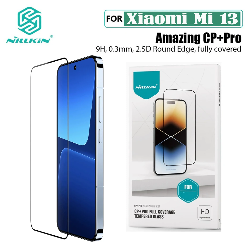 Закаленное стекло Nillkin для Xiaomi 13 CP + PRO, Взрывобезопасное ультратонкое полноэкранное Защитное стекло для Xiaomi mi 13, наклейка на телефон
Закаленное стекло Nillkin для Xiaomi 13 CP + PRO, Взрывобезопасное ультратонкое полноэкранное Защитное стекло для Xiaomi mi 13, наклейка на телефон