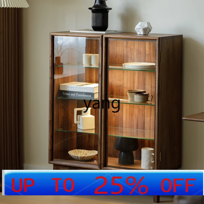 LTT solid wood display cabinet tea set porcelain glass storage side cabinet
LTT solid wood display cabinet tea set porcelain glass storage side cabinet