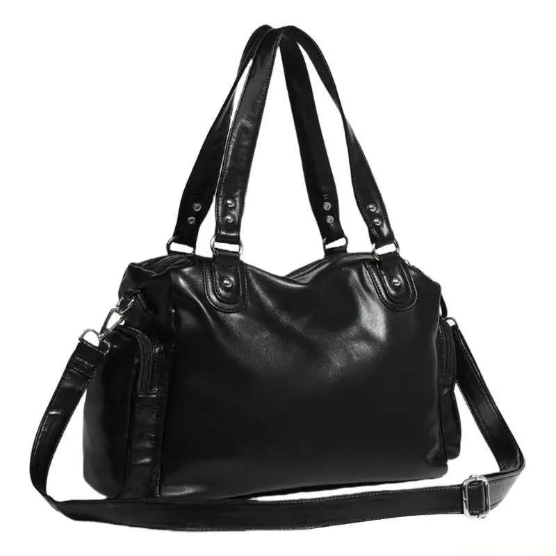 X90D Vintage PU Leather Motorcycle Bag Large Capacity Zippered Shoulder Carryall Crossbody Handbag Purse for Women
X90D Vintage PU Leather Motorcycle Bag Large Capacity Zippered Shoulder Carryall Crossbody Handbag Purse for Women