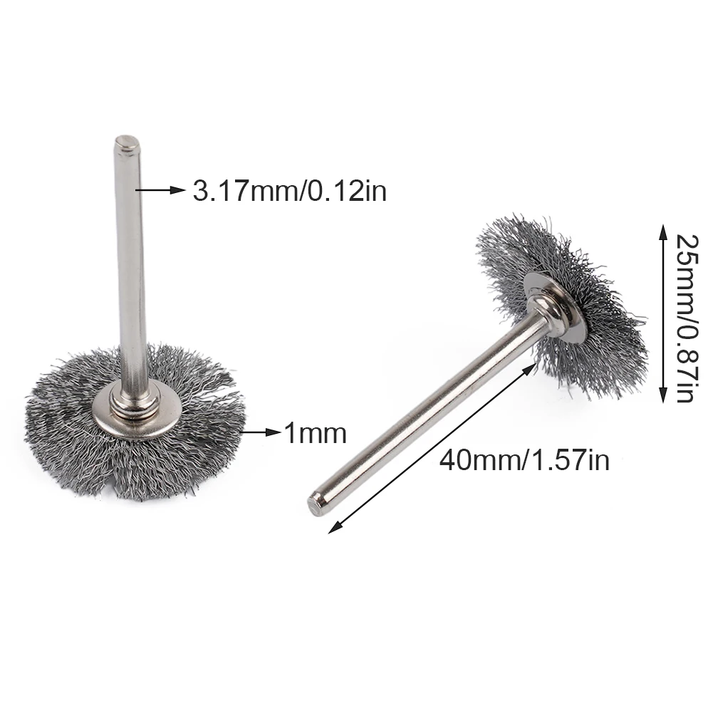 Stainless Steel Brushes Wire Wheel Mini Brush Polish Brushes Rotary Tool T-shaped Small Brush For Drill Polishing Grinding Wheel
Stainless Steel Brushes Wire Wheel Mini Brush Polish Brushes Rotary Tool T-shaped Small Brush For Drill Polishing Grinding Wheel