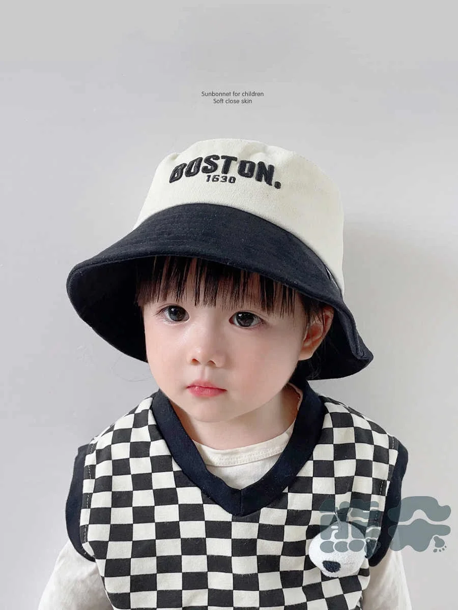 Baby Sun Hat Korean Style Wide Brim Bucket Hat Adjustable Drawstring Unisex Kids Cute Letter Embroidery Summer UV Protection Cap
Baby Sun Hat Korean Style Wide Brim Bucket Hat Adjustable Drawstring Unisex Kids Cute Letter Embroidery Summer UV Protection Cap