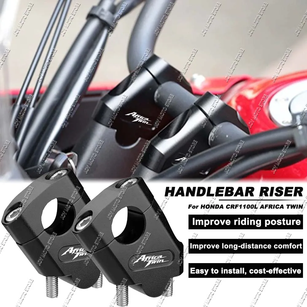 For Honda CRF1100L Africa Twin Motorcycle Handlebar Riser Bar Mount Handle Clamp Better Upright Position
For Honda CRF1100L Africa Twin Motorcycle Handlebar Riser Bar Mount Handle Clamp Better Upright Position