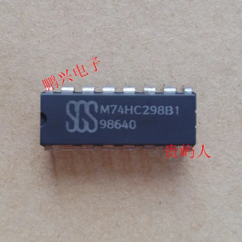 M74HC298B1 IC DIP-16 10 шт.
M74HC298B1 IC DIP-16 10 шт.