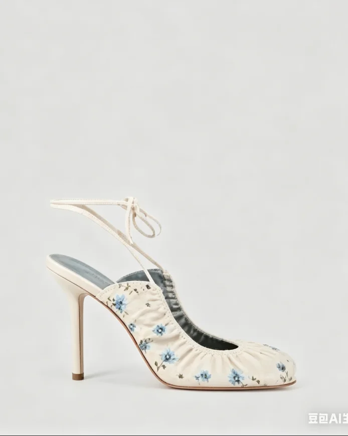 Round Head Linen Material Blue Flowers Decorate Summer Sandals Shallow Cutout Heel Bow Tie Luxury High Heels Sell like Hot Cakes
Round Head Linen Material Blue Flowers Decorate Summer Sandals Shallow Cutout Heel Bow Tie Luxury High Heels Sell like Hot Cakes