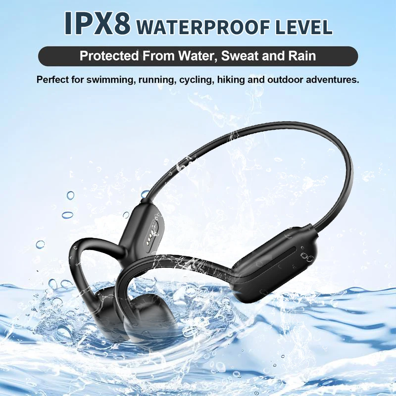 Hichomeow CS05 Bone Conduction Bluetooth Headphones IPX8 Waterproof Wireless Headphones ENC Call Noise Reduction Sport Headset
Hichomeow CS05 Bone Conduction Bluetooth Headphones IPX8 Waterproof Wireless Headphones ENC Call Noise Reduction Sport Headset