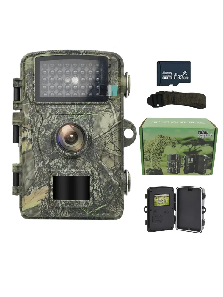 Trail Camera 16MP 1080P Infrared Night Vision Motion Activated with 38 LEDs for Home Surveillance Outdoor Wildlife
Trail Camera 16MP 1080P Infrared Night Vision Motion Activated with 38 LEDs for Home Surveillance Outdoor Wildlife