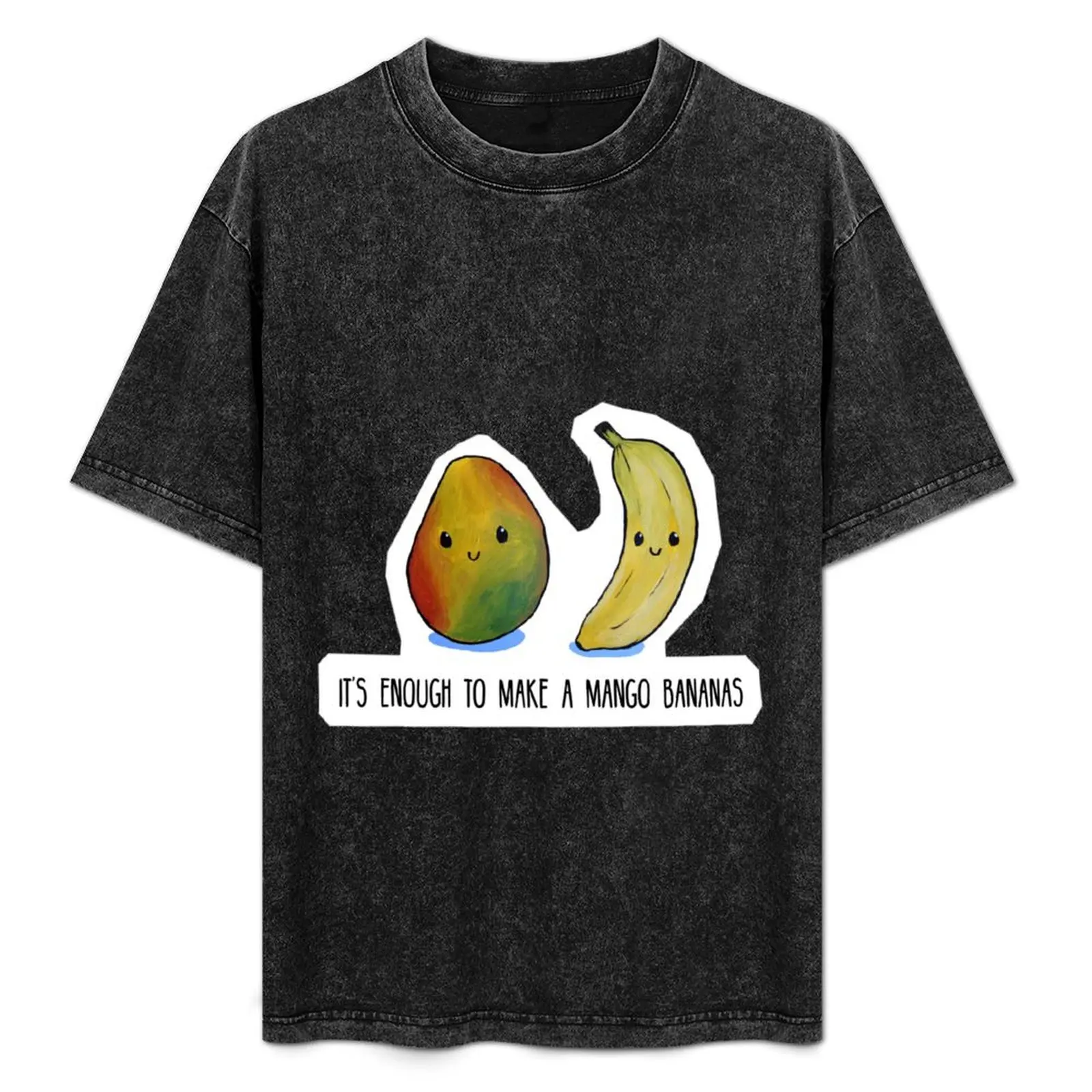 Food Pun - It's enough to make a mango bananas T-Shirt Casual Fashion Short Sleeve Cotton T-Shirt
Food Pun - It's enough to make a mango bananas T-Shirt Casual Fashion Short Sleeve Cotton T-Shirt