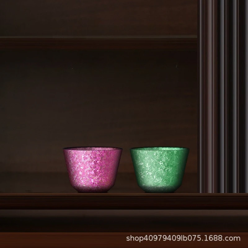 DSA pure titanium double-layer Kung Fu tea cup high-end household tea drinking small cup titanium alloy tea set household
DSA pure titanium double-layer Kung Fu tea cup high-end household tea drinking small cup titanium alloy tea set household