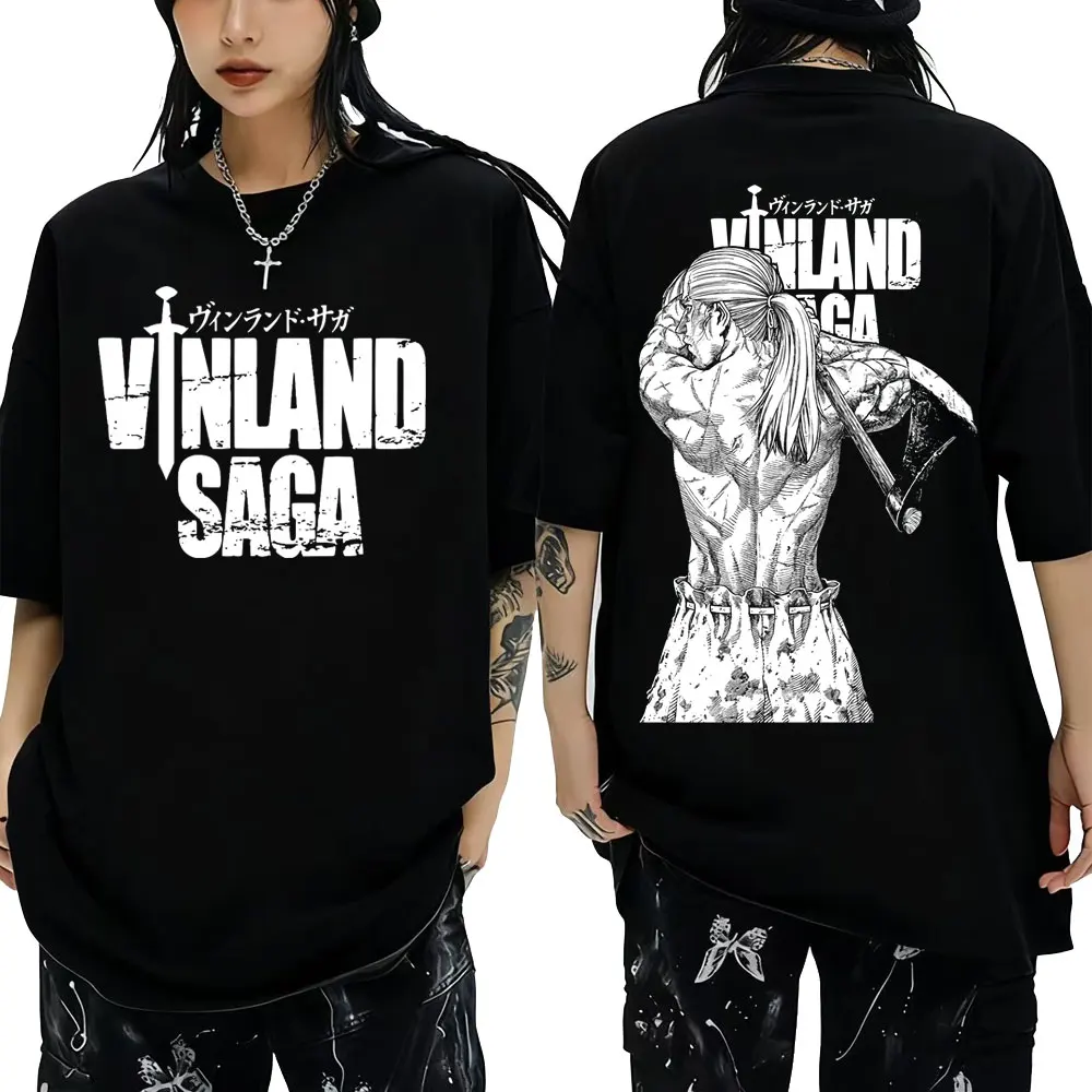 Anime Vinland Saga Thorfinn Graphic T-shirts Men Women 90s Manga Oversized Short Sleeved T-shirt High Quality Cotton T Shirts
Anime Vinland Saga Thorfinn Graphic T-shirts Men Women 90s Manga Oversized Short Sleeved T-shirt High Quality Cotton T Shirts
