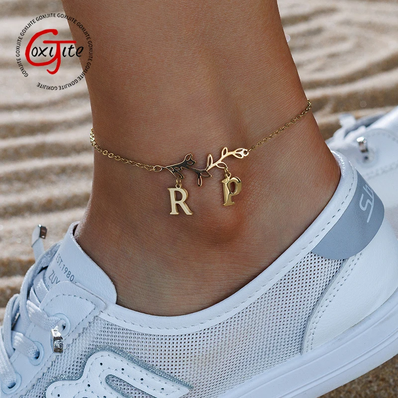 Goxijite Customized Letter Anklet For Girls Women Stainless Steel Personalized Name Anklet Daily Accessories Jewelry Gifts
Goxijite Customized Letter Anklet For Girls Women Stainless Steel Personalized Name Anklet Daily Accessories Jewelry Gifts