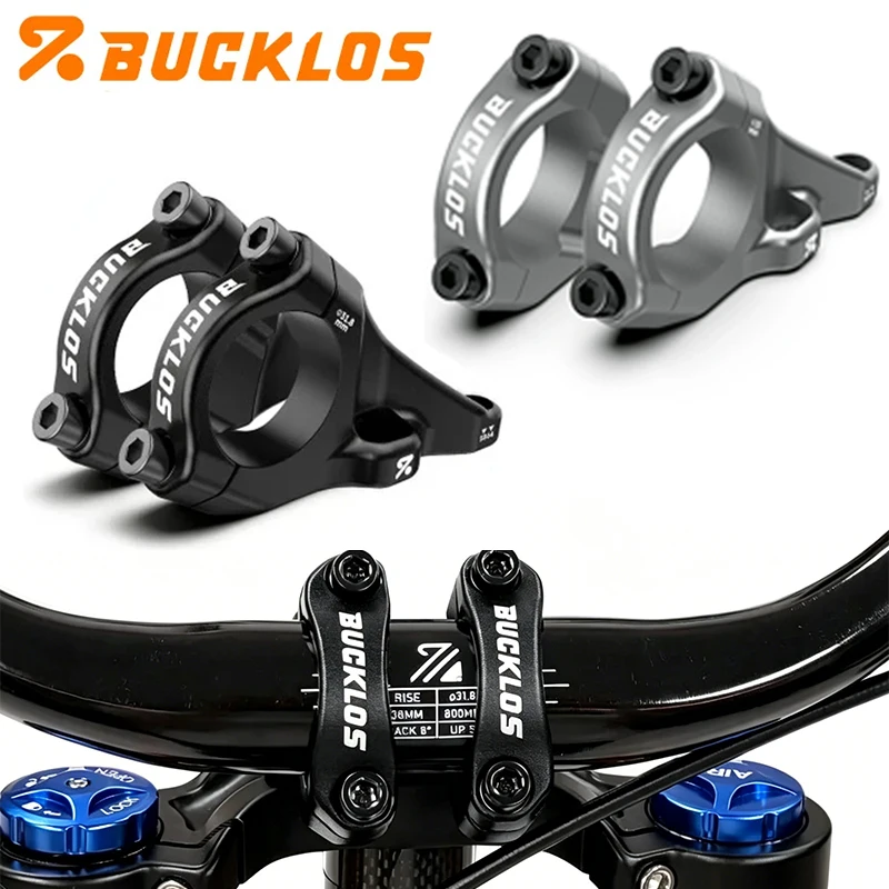 BUCKLOS DH Direct Mount Stem 31.8/35mm CNC MTB Handlebar Post Dual Crown Bike Stem 31.8*28.6mm High-strength Bicycle Bar Stem
BUCKLOS DH Direct Mount Stem 31.8/35mm CNC MTB Handlebar Post Dual Crown Bike Stem 31.8*28.6mm High-strength Bicycle Bar Stem