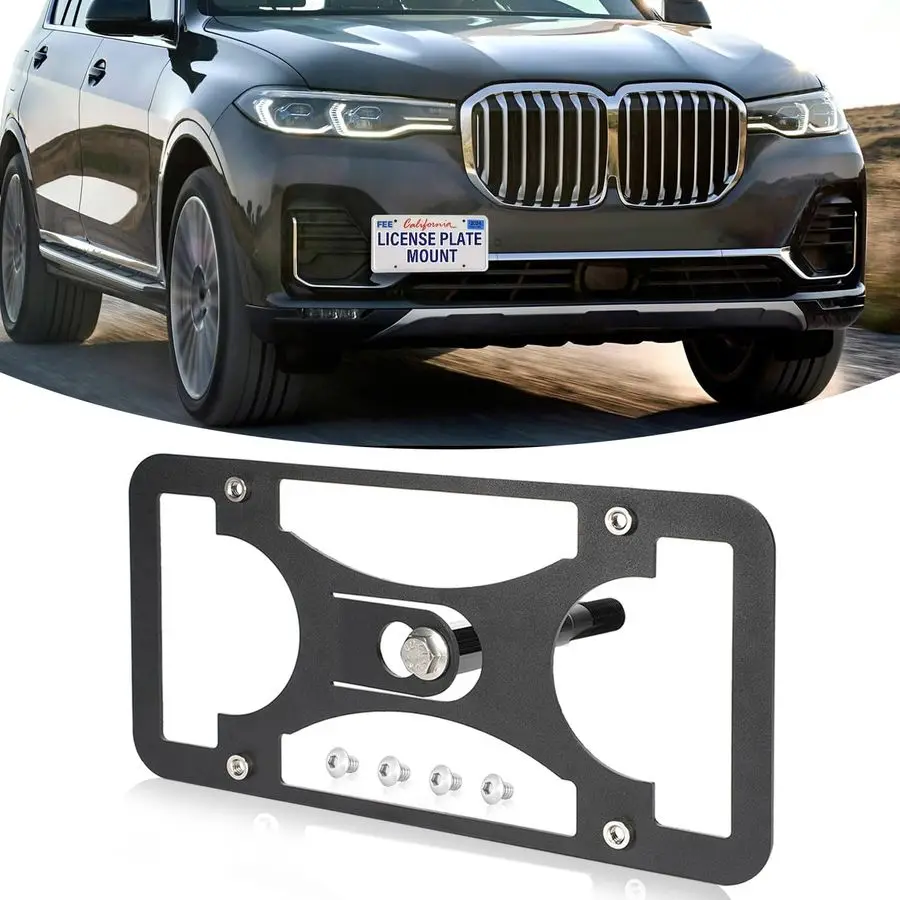 Duty Front License Plate Frame Compatible with BMW X7 20192026, Rust Proof Tow Hook Car Plate Holder, License Replacement Bracke
Duty Front License Plate Frame Compatible with BMW X7 20192026, Rust Proof Tow Hook Car Plate Holder, License Replacement Bracke
