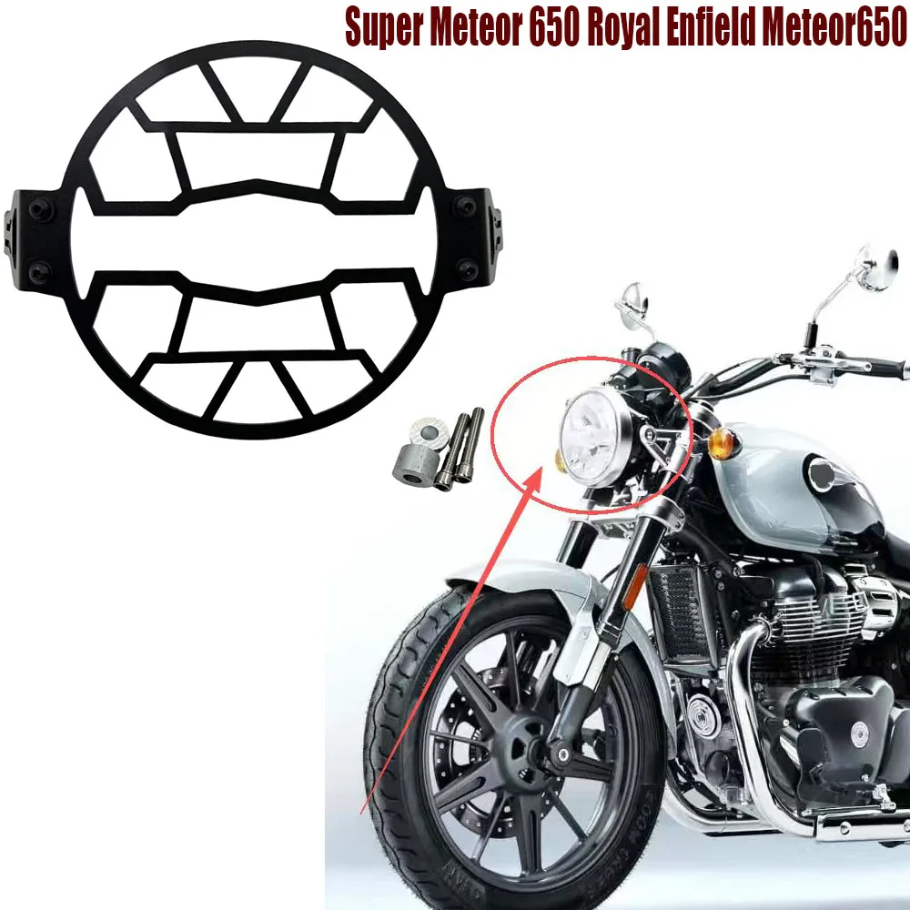 Защита фары/защитная решетка для мотоцикла Super Meteor 650 Royal Enfield Meteor 650
Защита фары/защитная решетка для мотоцикла Super Meteor 650 Royal Enfield Meteor 650