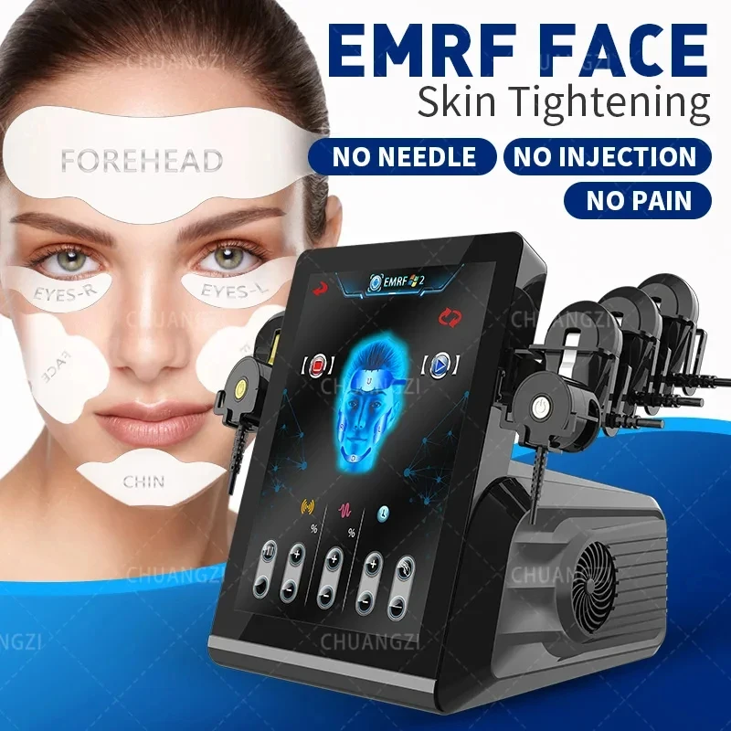 Ems RF Facial Electrostimulation Face Lifting Machine 6 Handles Sculpt Face Pads Massager Device Anti Aging Wrinkles Removal
Ems RF Facial Electrostimulation Face Lifting Machine 6 Handles Sculpt Face Pads Massager Device Anti Aging Wrinkles Removal