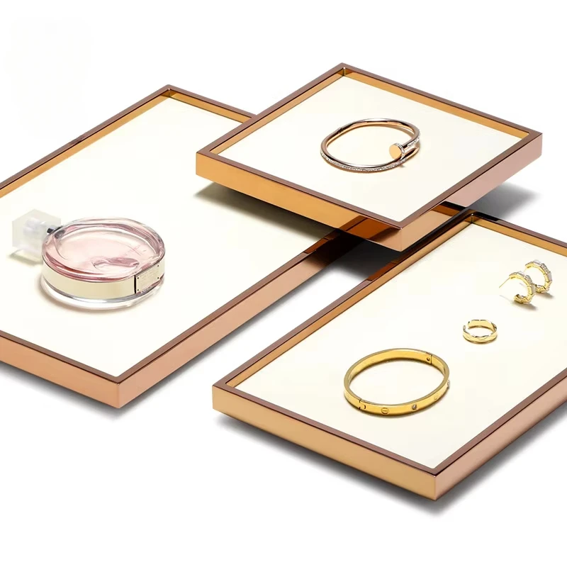 Light luxury jewelry display tray ring necklace bracelet perfume tray watch jewelry storage rack
Light luxury jewelry display tray ring necklace bracelet perfume tray watch jewelry storage rack