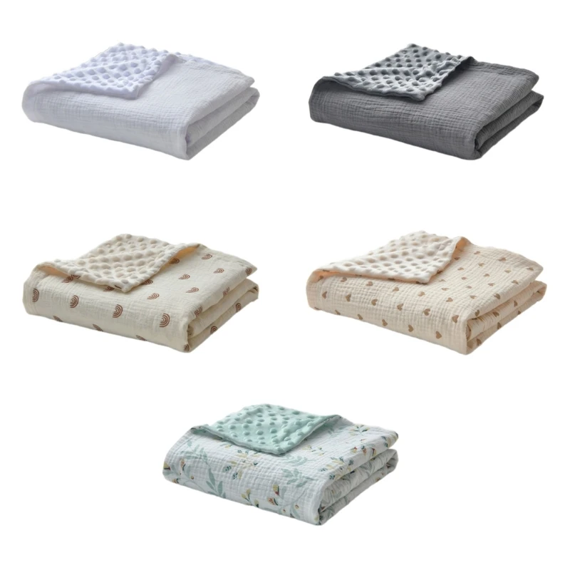 Breathable Swaddles Blanket Thin Quilts Soft Receiving Blankets Baby Wrap Towel Throw Shower Gift for Infants
Breathable Swaddles Blanket Thin Quilts Soft Receiving Blankets Baby Wrap Towel Throw Shower Gift for Infants