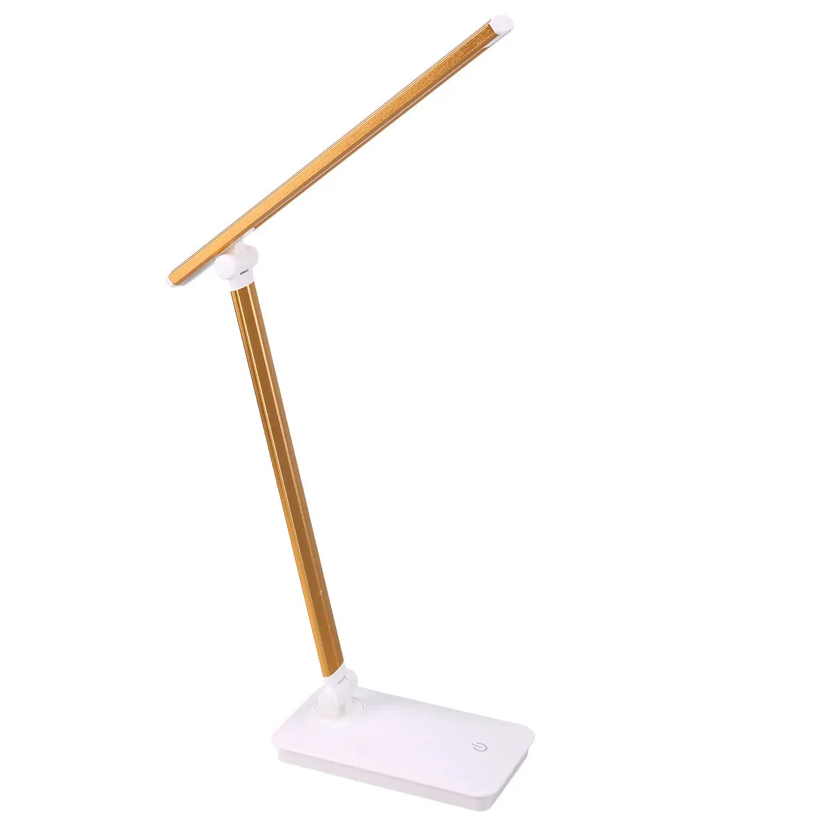 Adjustable LED Touch Control USB Desk Lamp Foldable Eye-Protection Table Light 3-Level Brightness for Home Office Study Reading