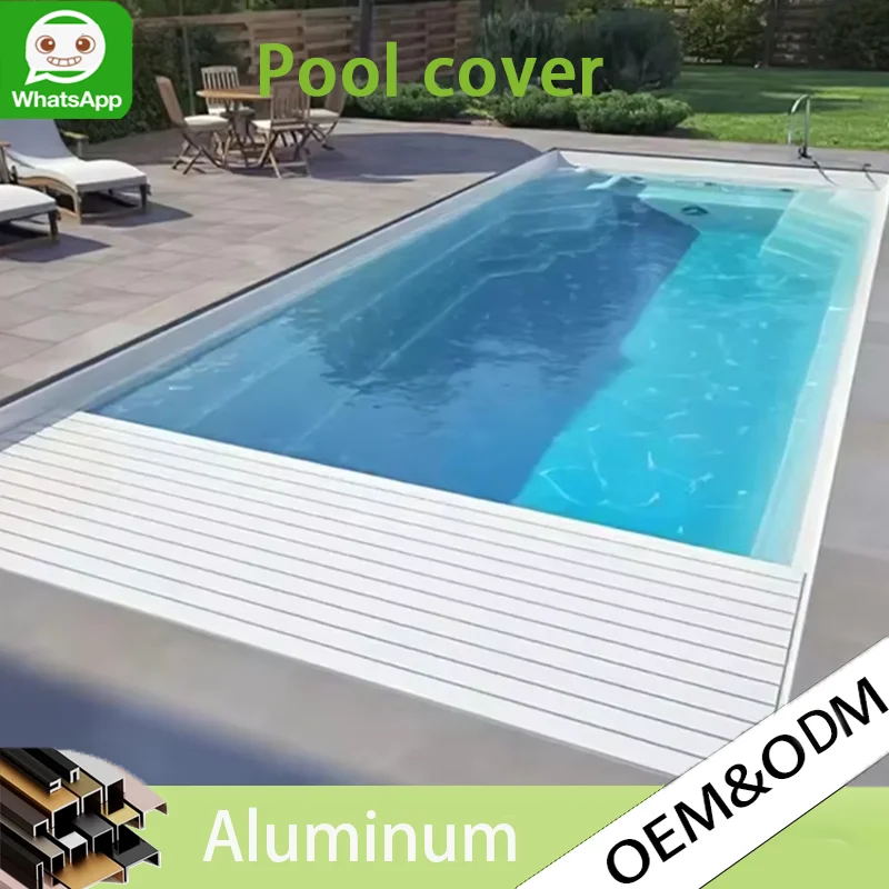 Heavy Duty Aluminum Retractable Pool Cover Load Bearing, 60mm Insulated Polycarbonate Slat Automatic Safety Cover Indoor Swimmin
Heavy Duty Aluminum Retractable Pool Cover Load Bearing, 60mm Insulated Polycarbonate Slat Automatic Safety Cover Indoor Swimmin