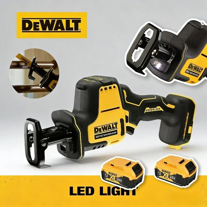 DEWALT DCS369 20V MAX* Аккумуляторная сабельная пила, одноручная, беспроводная, многофункциональный инструмент для быстрой резки дерева, металла и труб
DEWALT DCS369 20V MAX* Аккумуляторная сабельная пила, одноручная, беспроводная, многофункциональный инструмент для быстрой резки дерева, металла и труб