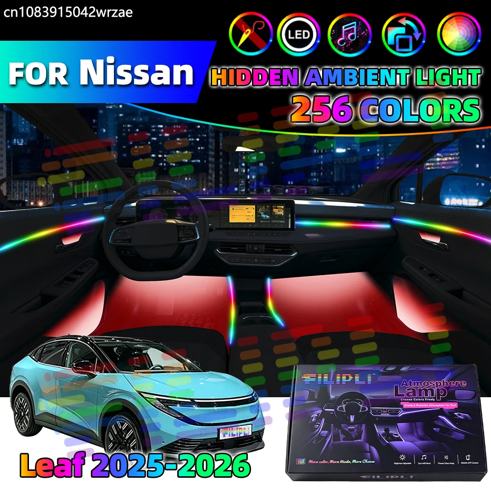 10 in 1 For Nissan Leaf 2025 2026 Years Car Interior Ambient Lights Strips Breathing Lighting Kit App Control Auto Decorative la
10 in 1 For Nissan Leaf 2025 2026 Years Car Interior Ambient Lights Strips Breathing Lighting Kit App Control Auto Decorative la