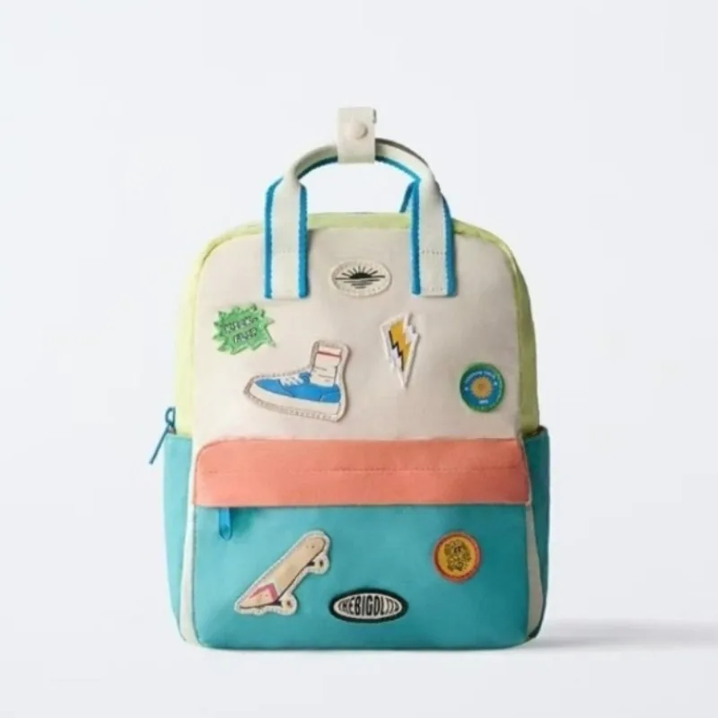 2026 New Cool Skateboard Patch Children's Backpack Soft and Lightweight Student School Bag Large Capacity Boys Casual Backpack
2026 New Cool Skateboard Patch Children's Backpack Soft and Lightweight Student School Bag Large Capacity Boys Casual Backpack