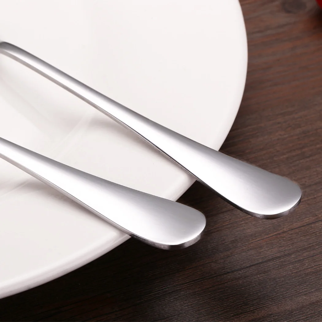 Stainless Steel Spoon 4PCS Utensils Camping Fruit Ice Cream Kitchen Office Picnic Restaurant Tableware Teaspoon
Stainless Steel Spoon 4PCS Utensils Camping Fruit Ice Cream Kitchen Office Picnic Restaurant Tableware Teaspoon
