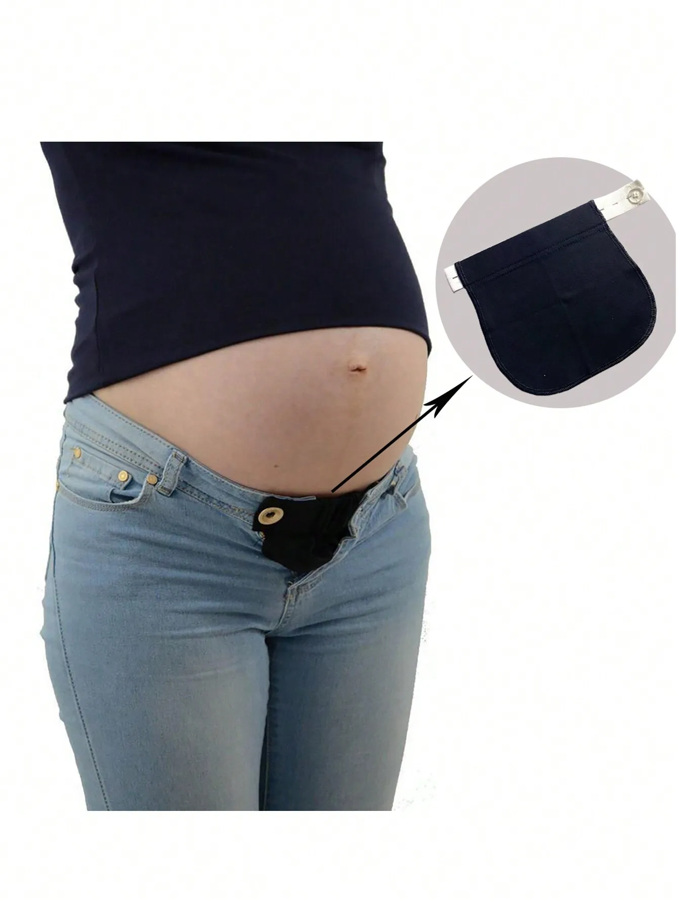 1pc Solid Color Pregnant Women Pants With Maternity Belly Pocket And Stretch Extension Waistband Fit For Pregnant Women And People With Big Belly Casual
1pc Solid Color Pregnant Women Pants With Maternity Belly Pocket And Stretch Extension Waistband Fit For Pregnant Women And People With Big Belly Casual
