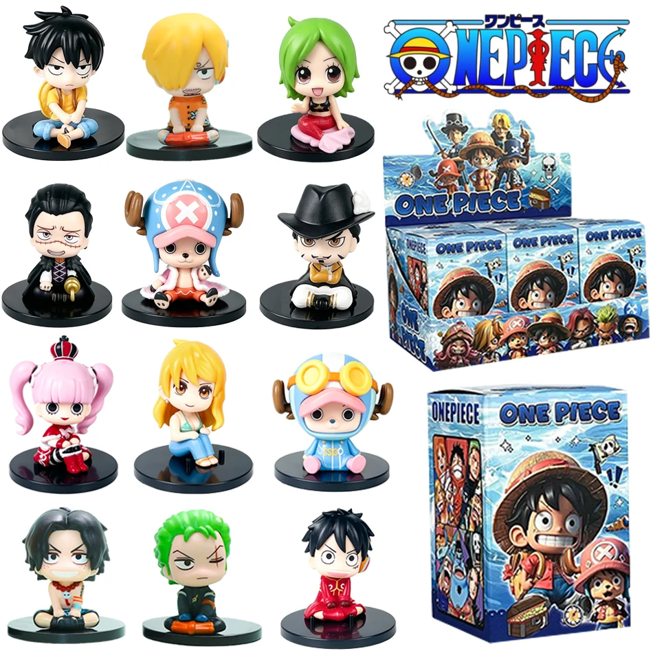 Аниме-фигурки One Piece в слепых коробках: Луффи, Эйс, Солон, Мэй, Санджи. Коллекционные ПВХ-статуэтки для рабочего стола, украшения, игрушки, подарки.
Аниме-фигурки One Piece в слепых коробках: Луффи, Эйс, Солон, Мэй, Санджи. Коллекционные ПВХ-статуэтки для рабочего стола, украшения, игрушки, подарки.