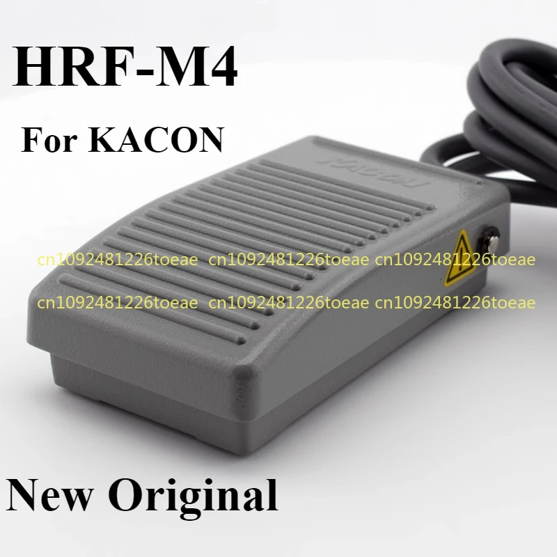 HRF-M4 For KACON Foot switch Kaikun alum-inum alloy shell metal foot pedal
HRF-M4 For KACON Foot switch Kaikun alum-inum alloy shell metal foot pedal