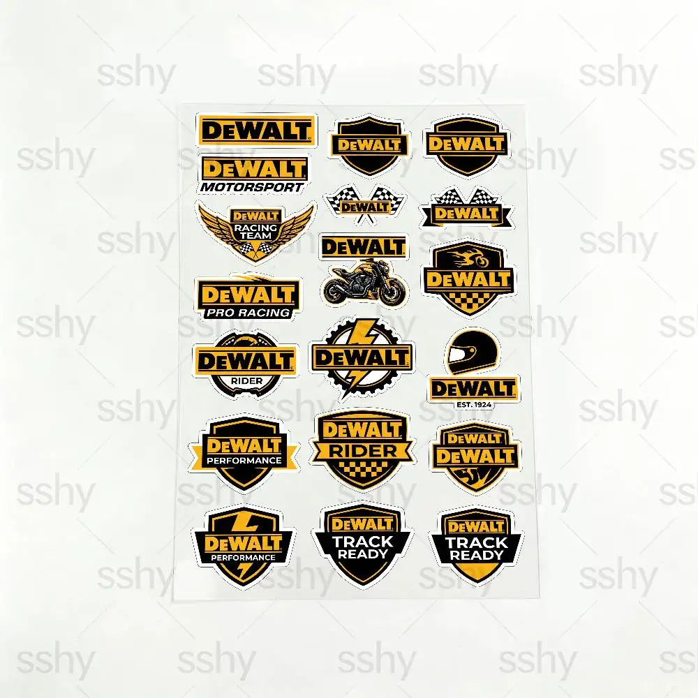 FOR DEWALT Waterproof Reflective Motorbike Stickers Easy Peel Removable Decals for Motorcycle Car
FOR DEWALT Waterproof Reflective Motorbike Stickers Easy Peel Removable Decals for Motorcycle Car