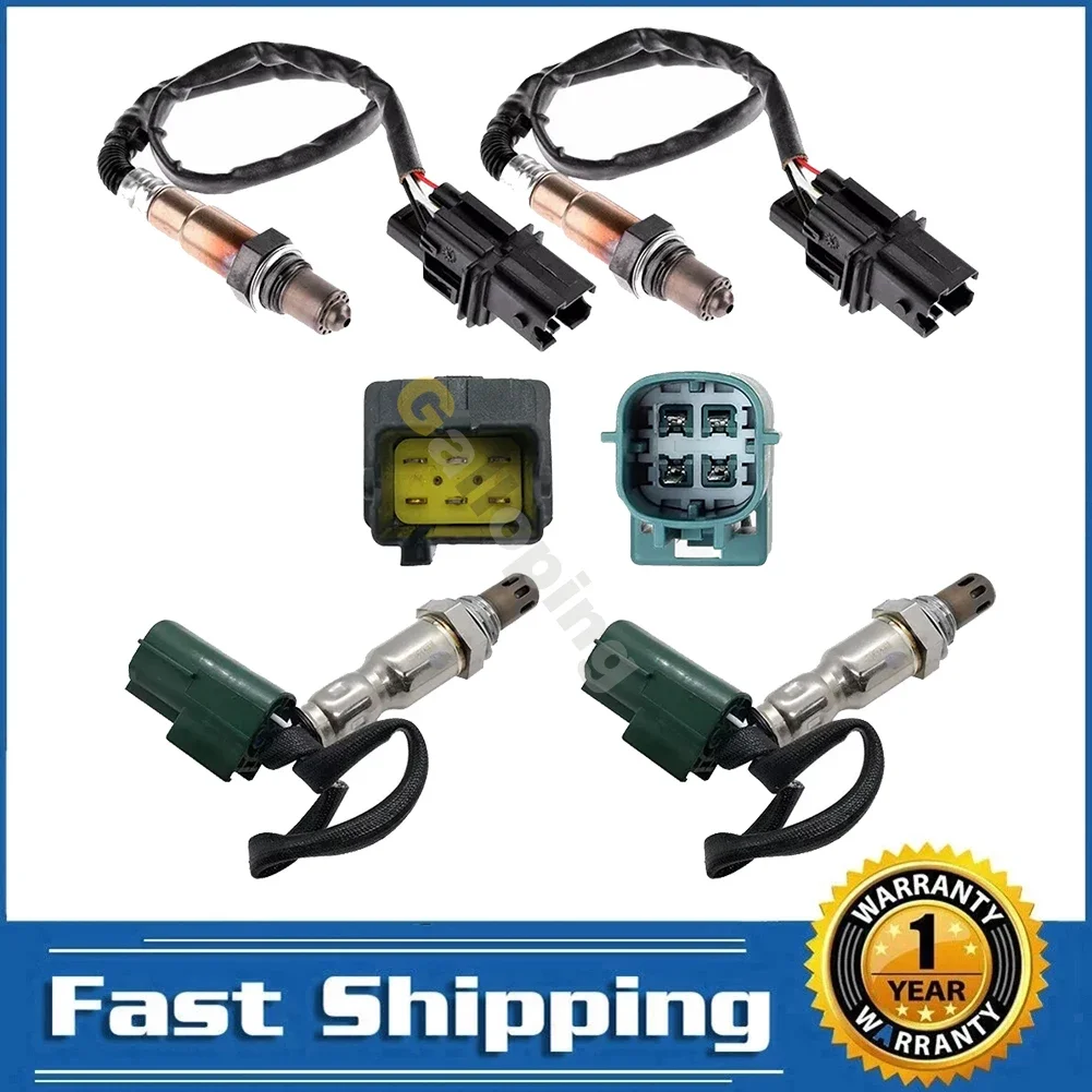 4pcs Oxygen O2 Sensor For 2004 2005 2006 Nissan Titan 2005 2006 Armada 5.6L V8 4 & 5 Wires Upstream Downstream 226A0EA200
4pcs Oxygen O2 Sensor For 2004 2005 2006 Nissan Titan 2005 2006 Armada 5.6L V8 4 & 5 Wires Upstream Downstream 226A0EA200