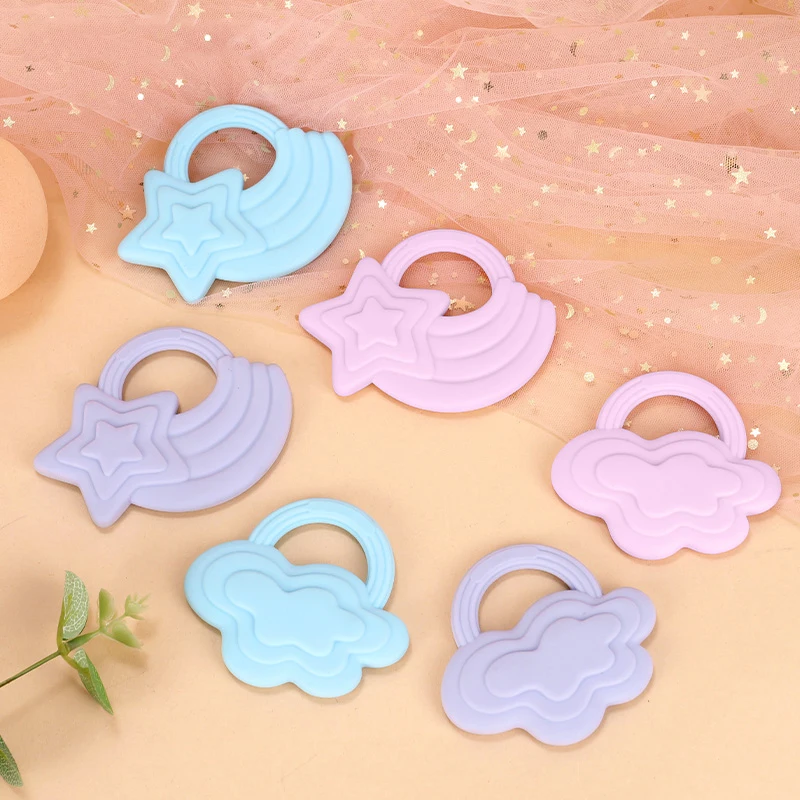 2Pcs Silicone Cloud Stars Cartoon Cloud Nursing Teether Cute Cartoon Design in Perfect Gift for Thanksgiving & Christmas Great G
2Pcs Silicone Cloud Stars Cartoon Cloud Nursing Teether Cute Cartoon Design in Perfect Gift for Thanksgiving & Christmas Great G
