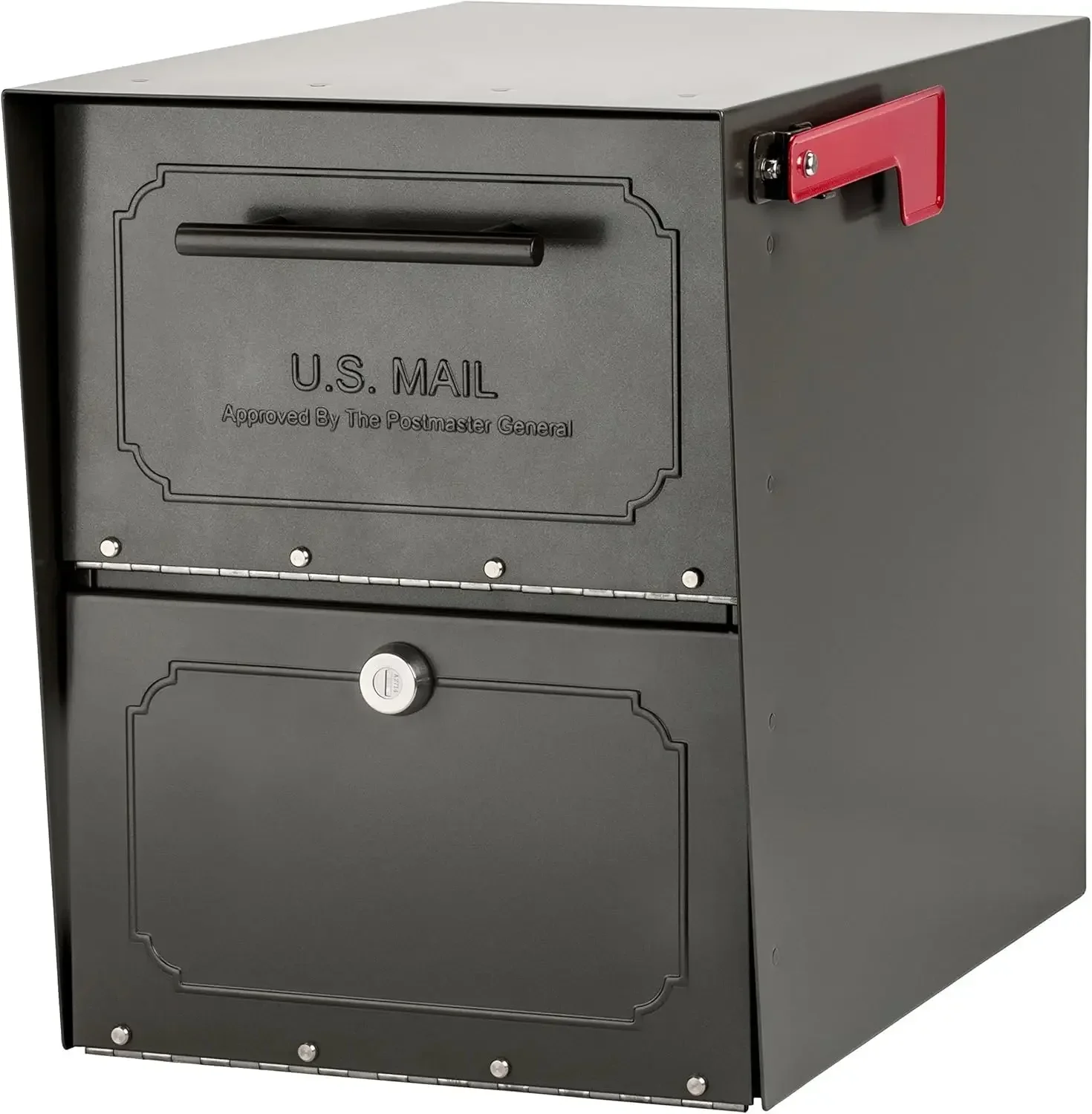 Горячее предложение! Почтовый ящик Oasis Classic Locking Post Mount 6200Z-10, 18 дюймов (глубина) x 11,5 дюймов (ширина) x 14 дюймов (высота), цвет графитовая бронза
Горячее предложение! Почтовый ящик Oasis Classic Locking Post Mount 6200Z-10, 18 дюймов (глубина) x 11,5 дюймов (ширина) x 14 дюймов (высота), цвет графитовая бронза
