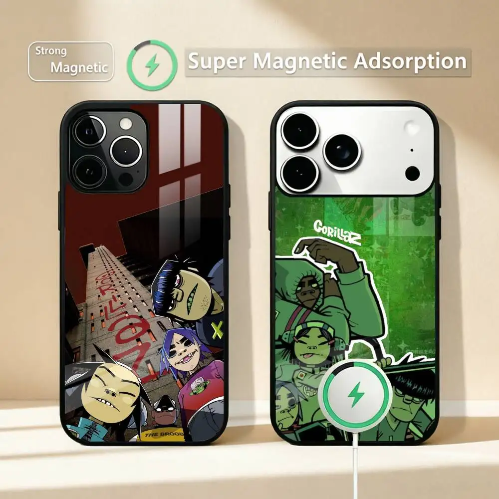 Comic Band Hip Hop Gorillaz Phone Case For iPhone17,16,15,14,13,12,11 Plus,Pro Compatible with magnetic wireless charging
Comic Band Hip Hop Gorillaz Phone Case For iPhone17,16,15,14,13,12,11 Plus,Pro Compatible with magnetic wireless charging