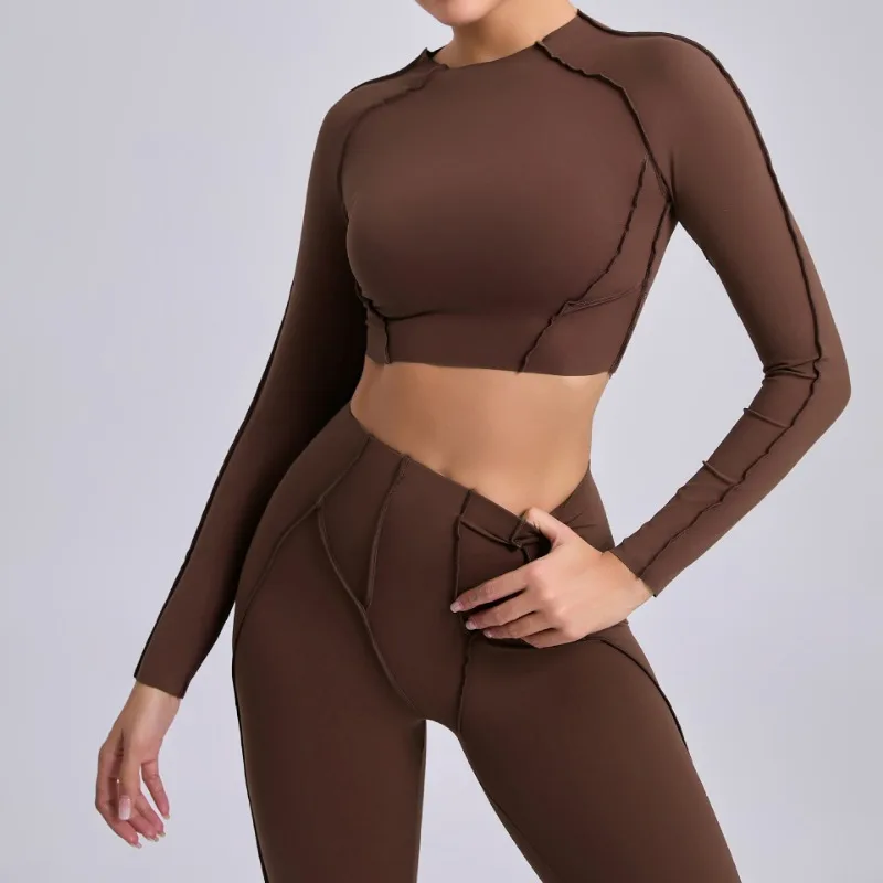 Seamless Yoga Shirts Sports Fitness Tight Quick-drying Long-Sleeved Yoga T-shirt Dance Running Workout Gym Sports Tops for Women
Seamless Yoga Shirts Sports Fitness Tight Quick-drying Long-Sleeved Yoga T-shirt Dance Running Workout Gym Sports Tops for Women