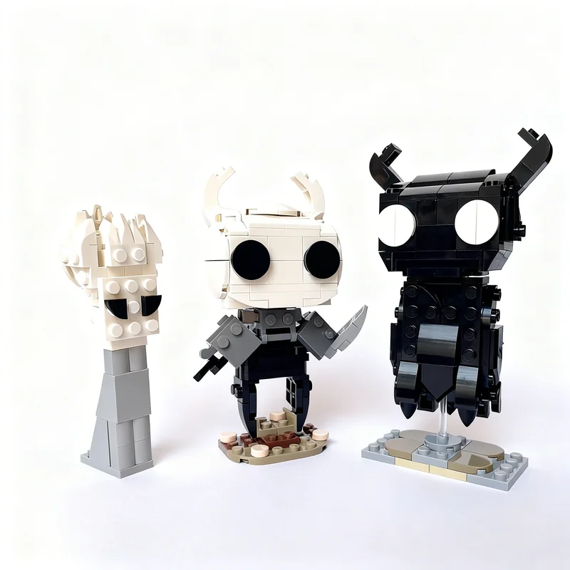 298PCS MOC Medieval Castle Hollow Knight Shade Pale King Model Collectible Display DIY Creative Puzzle Home Decor Gift Building
298PCS MOC Medieval Castle Hollow Knight Shade Pale King Model Collectible Display DIY Creative Puzzle Home Decor Gift Building