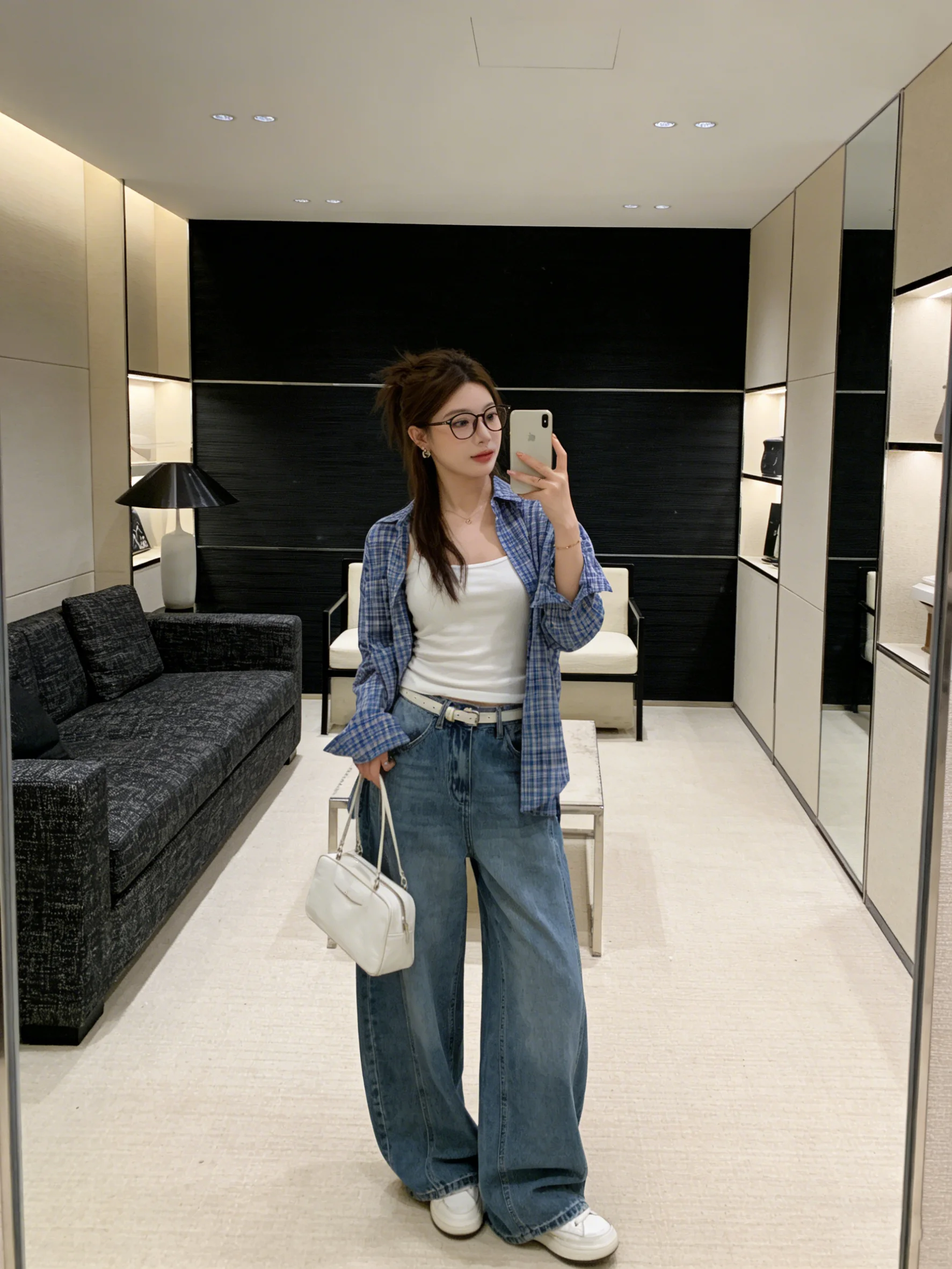 High Waist Loose Fit Women's Denim Jeans Deep Blue Soft Skin-friendly Korean Sle Spring Summer New Arrival Versatile Knife ...
High Waist Loose Fit Women's Denim Jeans Deep Blue Soft Skin-friendly Korean Sle Spring Summer New Arrival Versatile Knife ...
