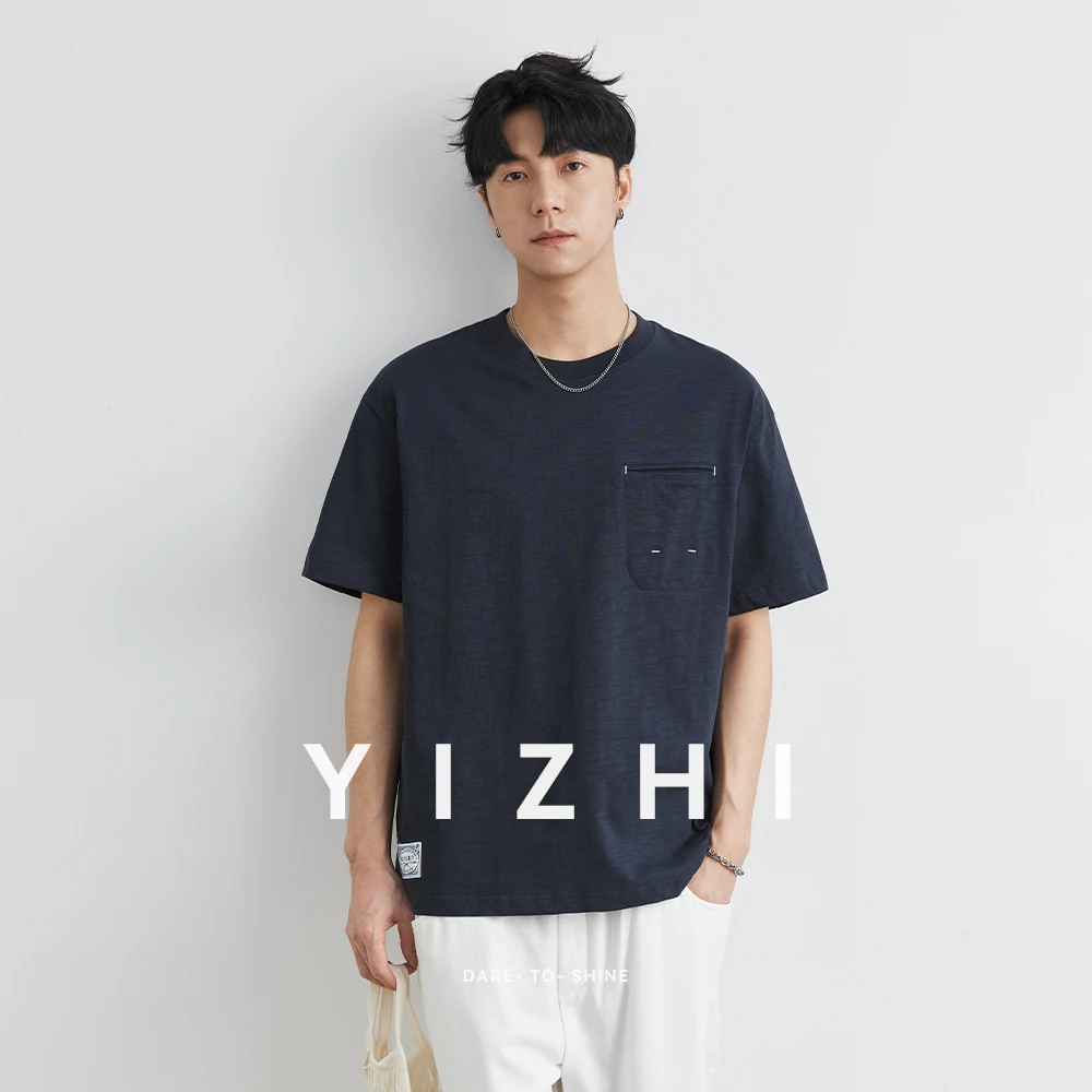 100% Cotton Men's Round Neck Solid Color Short Sleeve T-shirt 2025 Summer New Fashion Loose Half Sleeve T-shirt Top Men Clothing
100% Cotton Men's Round Neck Solid Color Short Sleeve T-shirt 2025 Summer New Fashion Loose Half Sleeve T-shirt Top Men Clothing