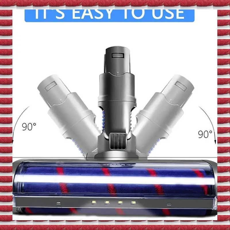 A97G 2X Soft Roller Cleaner Head For Dyson V6 DC58 DC59 DC61 DC62 DC74 Cordless Vacuum Cleaner Attachment With LED Headlight
A97G 2X Soft Roller Cleaner Head For Dyson V6 DC58 DC59 DC61 DC62 DC74 Cordless Vacuum Cleaner Attachment With LED Headlight