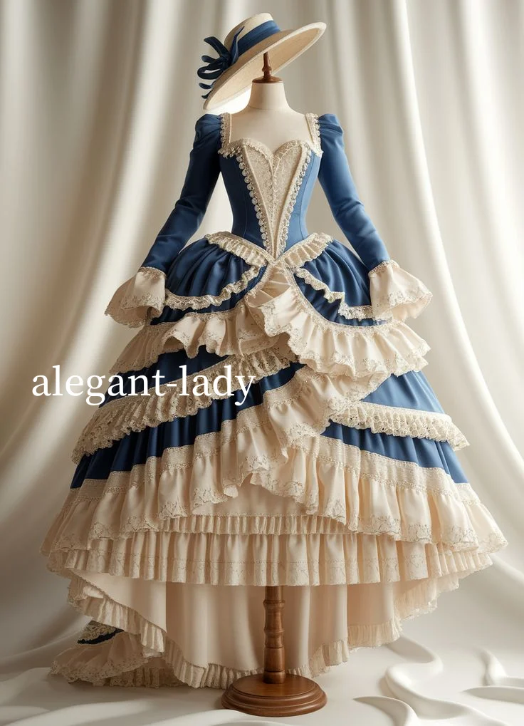 Fluffy Victorian Prom Dress Vintage Medieval Lace Pleated Puffy Dress Masquerade Ball Duchess Evening Gown Customised
Fluffy Victorian Prom Dress Vintage Medieval Lace Pleated Puffy Dress Masquerade Ball Duchess Evening Gown Customised