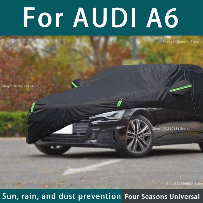 For Audi A6 210T Full Car Covers Outdoor Sun Uv Protection Dust Rain Snow Protective Anti-hail Car Cover Black Auto Cover
For Audi A6 210T Full Car Covers Outdoor Sun Uv Protection Dust Rain Snow Protective Anti-hail Car Cover Black Auto Cover