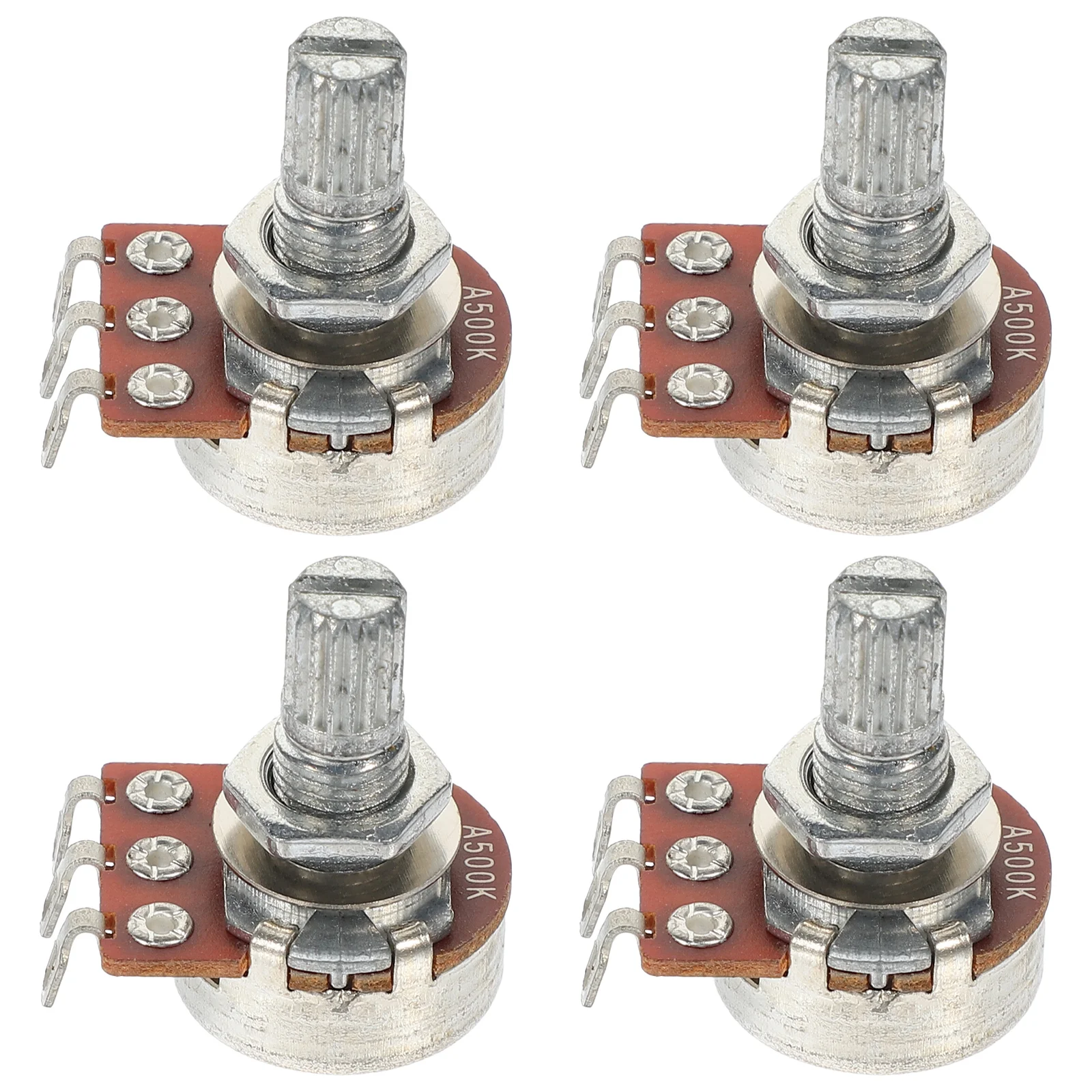 4 Pcs Guitar Audio Potentiometer Metal Electric Knob Volume Small Center Detent Linear Taper Rotary Tone
4 Pcs Guitar Audio Potentiometer Metal Electric Knob Volume Small Center Detent Linear Taper Rotary Tone