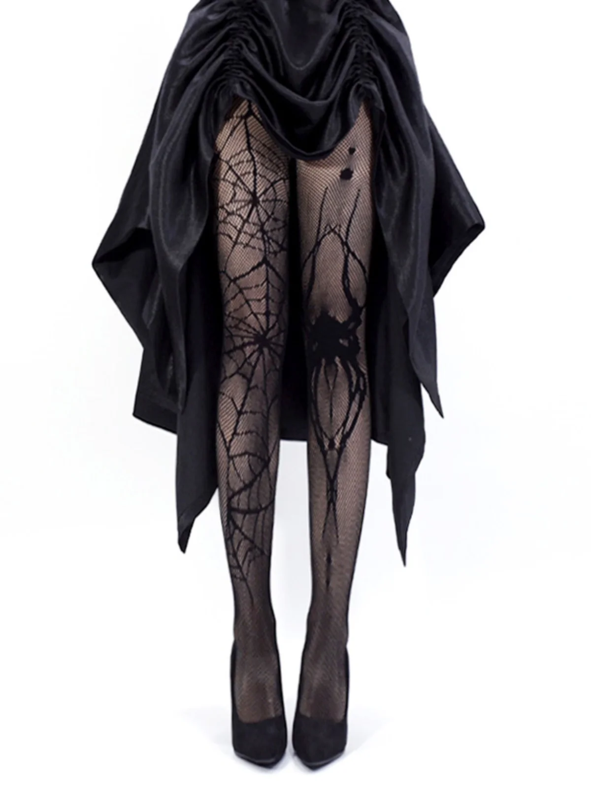 Осенние тонкие жаккардовые ажурные носки в стиле Лолиты в готическом стиле в стиле Лолиты, панк, милые крутые черные шелковые колготки с паутиной для женщин
Осенние тонкие жаккардовые ажурные носки в стиле Лолиты в готическом стиле в стиле Лолиты, панк, милые крутые черные шелковые колготки с паутиной для женщин