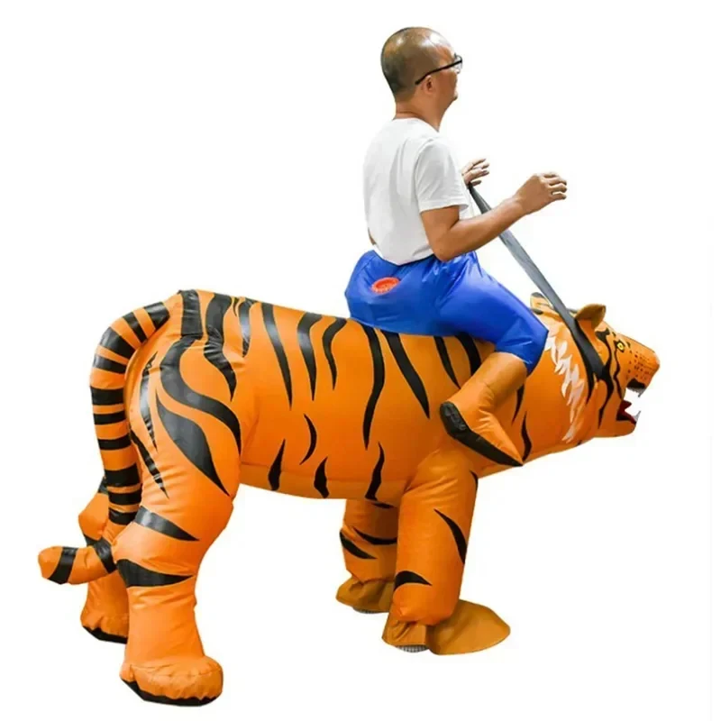 A/5,y'4,p.9Adult Animals Riding Tiger Inflatable Costumes Cosplay Party Performance Costume Suitb;6'j,k.9;a
A/5,y'4,p.9Adult Animals Riding Tiger Inflatable Costumes Cosplay Party Performance Costume Suitb;6'j,k.9;a