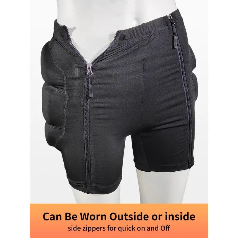 1PC Motorcycle Protective Shorts Figure Skating Protective Shorts with Side Zippers and 3D Padding for Children Teens and Adults
1PC Motorcycle Protective Shorts Figure Skating Protective Shorts with Side Zippers and 3D Padding for Children Teens and Adults