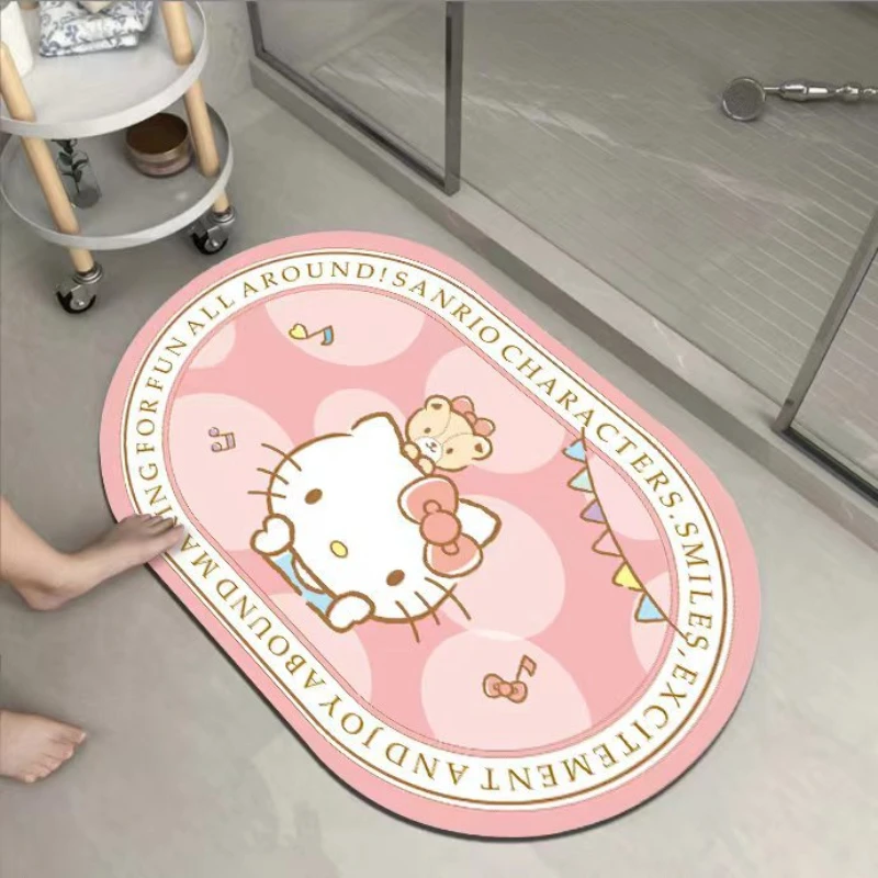 Sanrio Аниме периферийные приборы Hello Kitty Kuromi Melody напольный коврик унитаз ванная комната Противоскользящий поглощающий воду предметы домашнего пользования коврик
Sanrio Аниме периферийные приборы Hello Kitty Kuromi Melody напольный коврик унитаз ванная комната Противоскользящий поглощающий воду предметы домашнего пользования коврик
