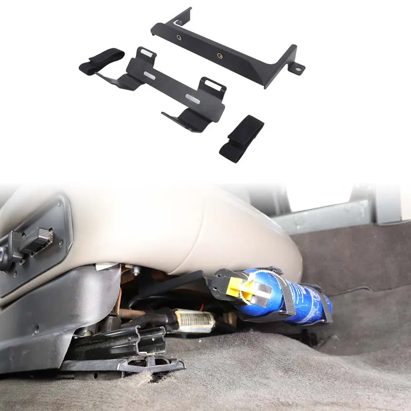 Under Seat Stowing Tidying for Hummer H2 2003-2009 Fire Extinguisher Bracket Under Seat Storage Panel Rack
Under Seat Stowing Tidying for Hummer H2 2003-2009 Fire Extinguisher Bracket Under Seat Storage Panel Rack