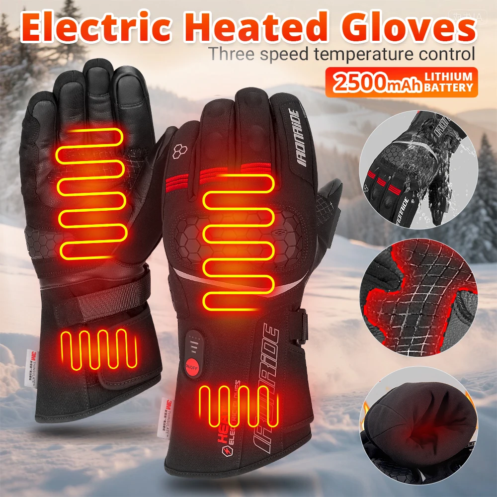 Electric Heating Gloves USB Charging Electric Heated Gloves Cold-Proof Motorcycle Heating Gloves Skiing Heating Protective Glove
Electric Heating Gloves USB Charging Electric Heated Gloves Cold-Proof Motorcycle Heating Gloves Skiing Heating Protective Glove